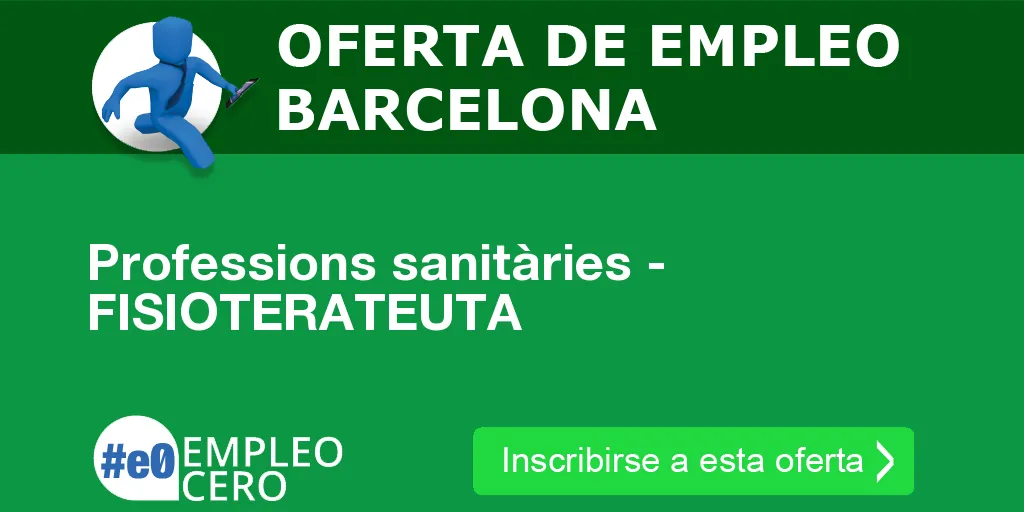 Professions sanitàries - FISIOTERATEUTA