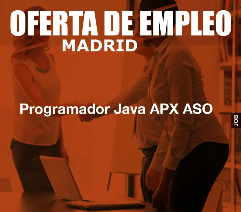 Programador Java APX ASO