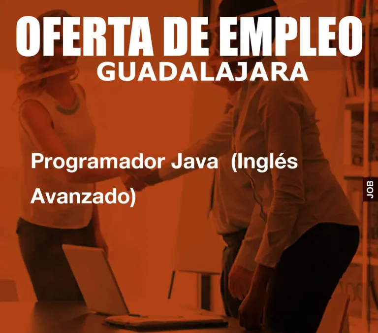 Programador Java  (Inglés Avanzado)