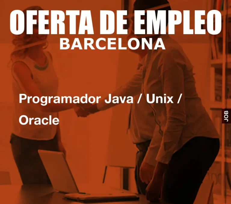 Programador Java / Unix / Oracle