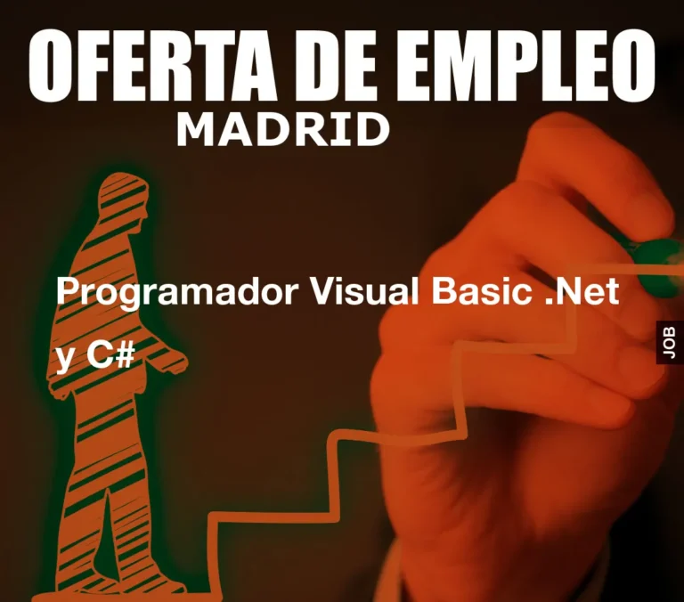 Programador Visual Basic .Net y C#