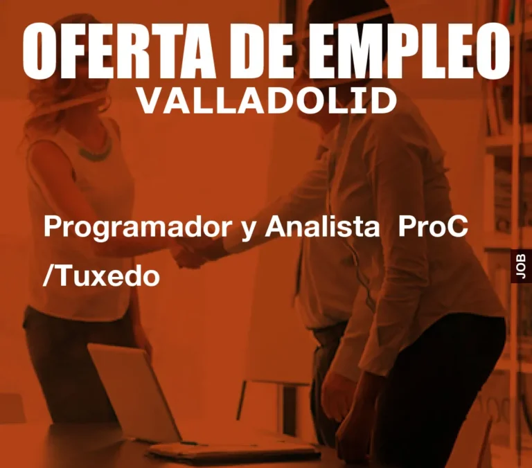 Programador y Analista  ProC /Tuxedo