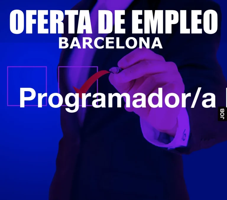 Programador/a ETL