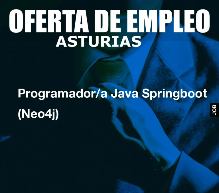 Programador/a Java Springboot (Neo4j)