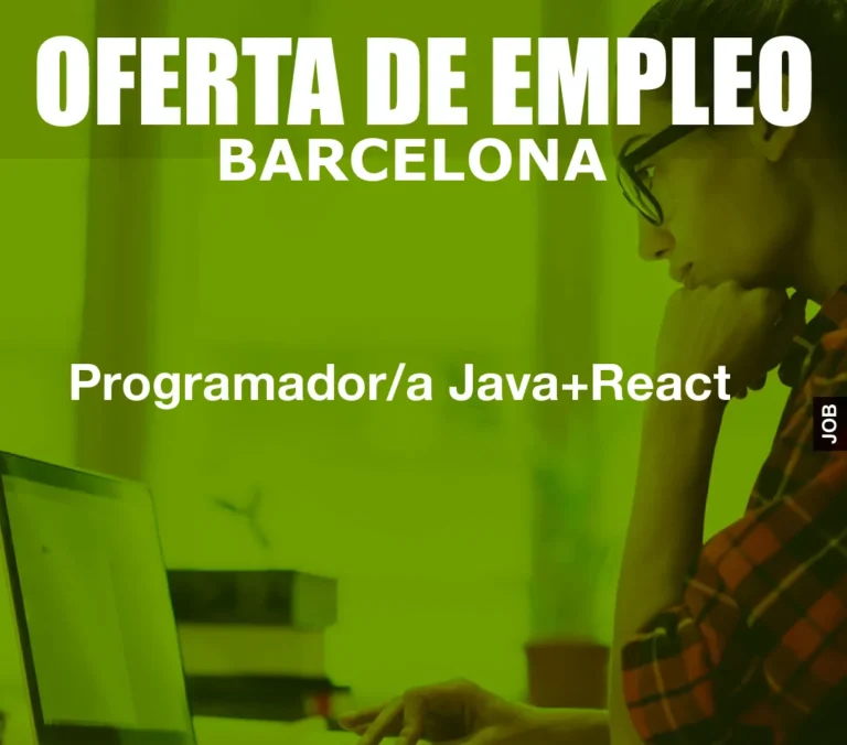 Programador/a Java+React