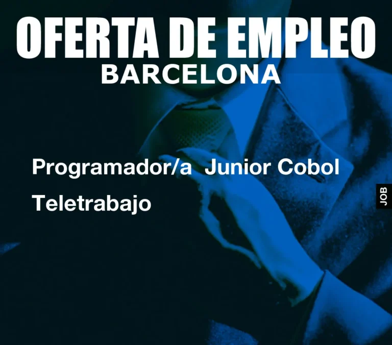 Programador/a  Junior Cobol Teletrabajo