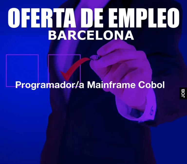 Programador/a Mainframe Cobol