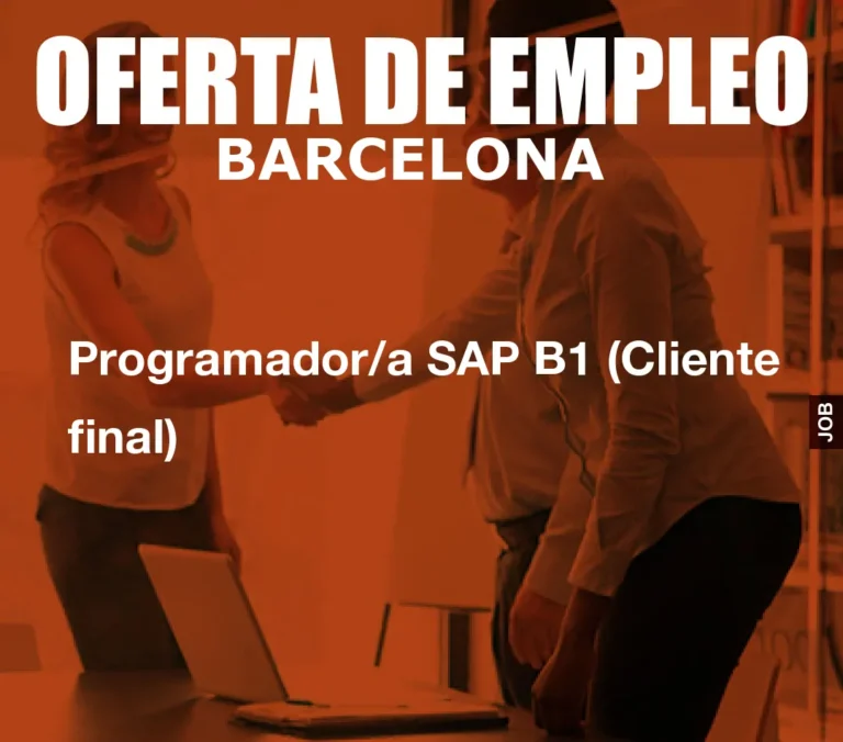 Programador/a SAP B1 (Cliente final)