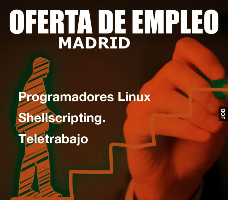 Programadores Linux Shellscripting. Teletrabajo