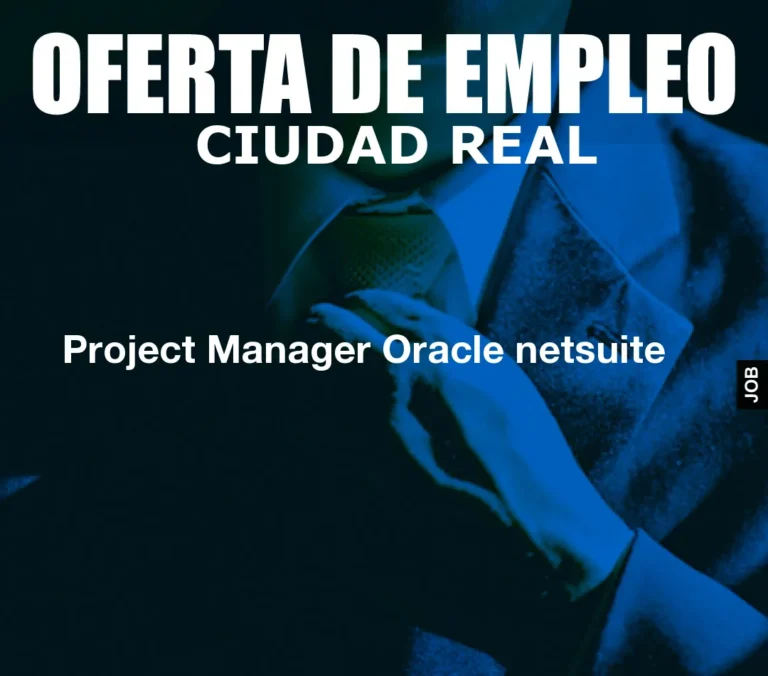 Project Manager Oracle netsuite