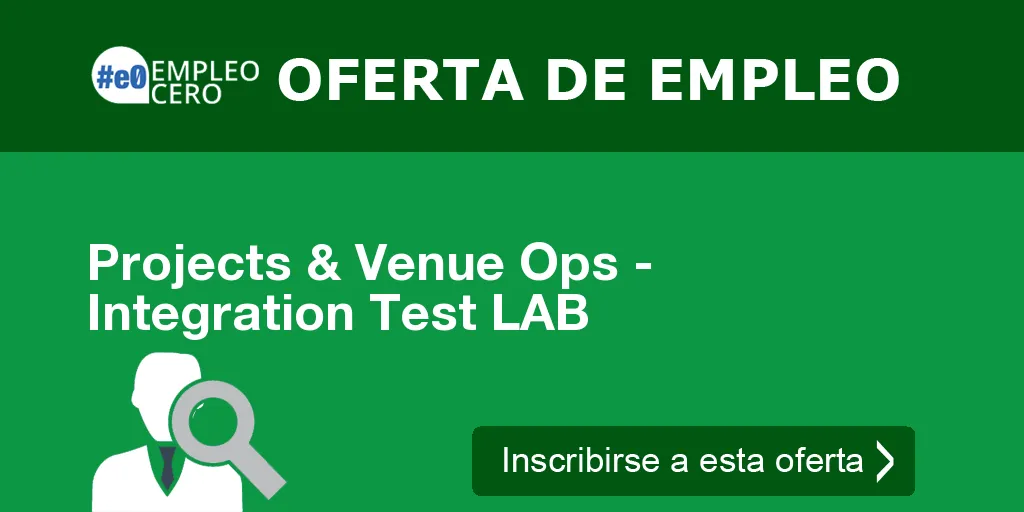 Projects & Venue Ops - Integration Test LAB