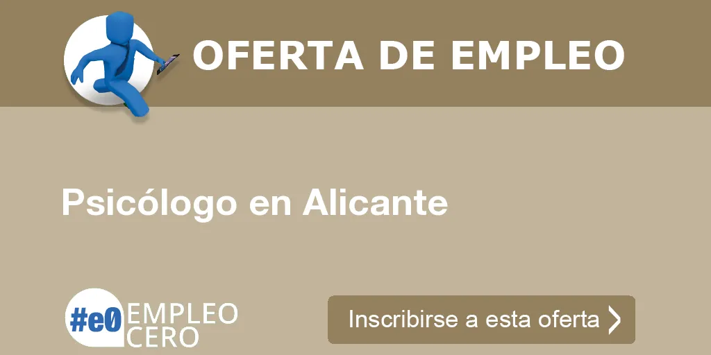 Psicólogo en Alicante