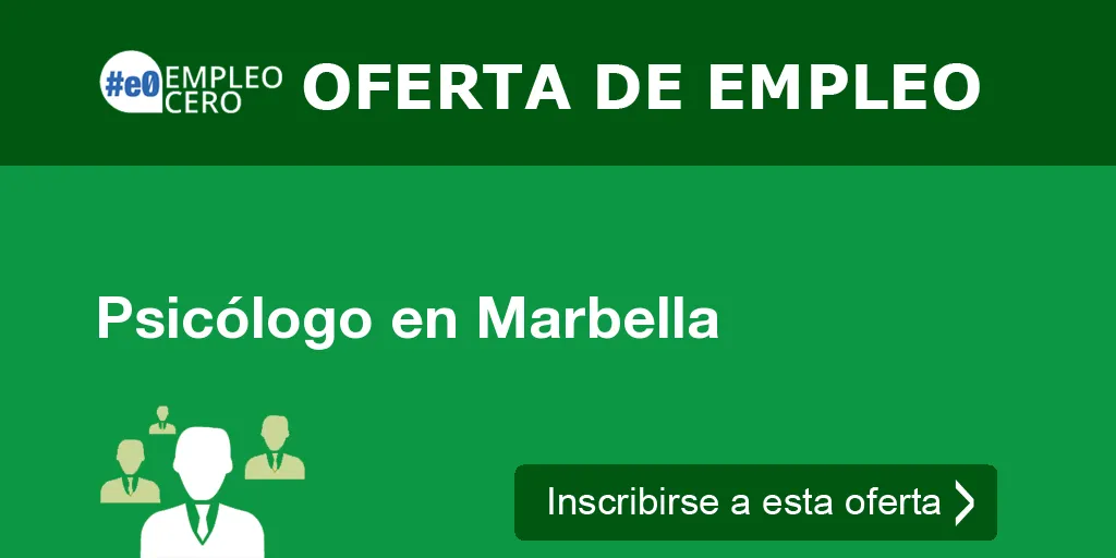 Psicólogo en Marbella