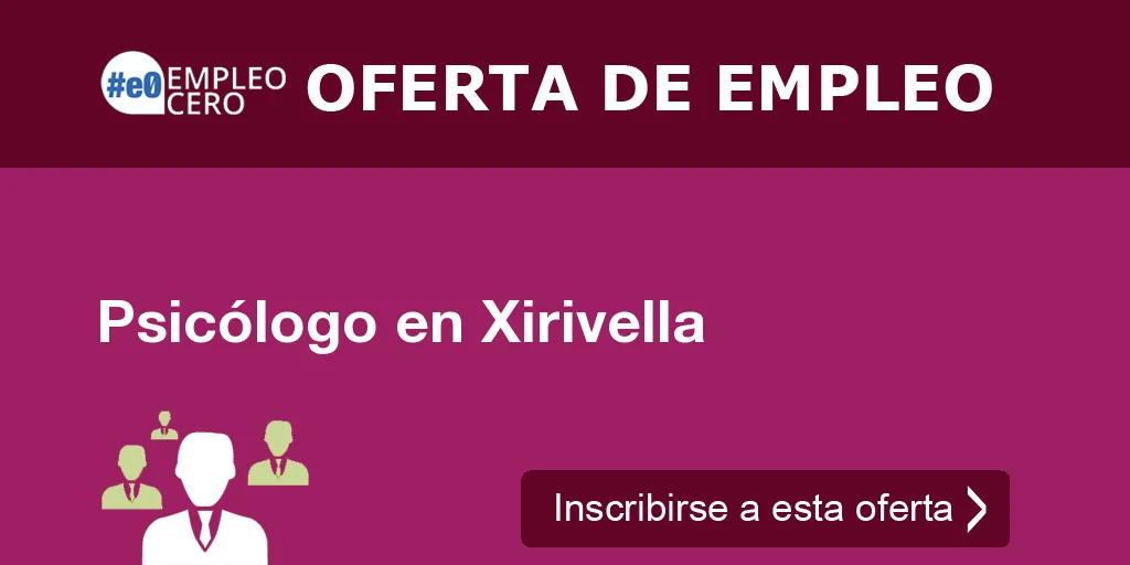 Psicólogo en Xirivella