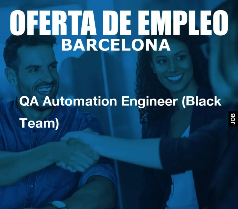 QA Automation Engineer (Black Team)