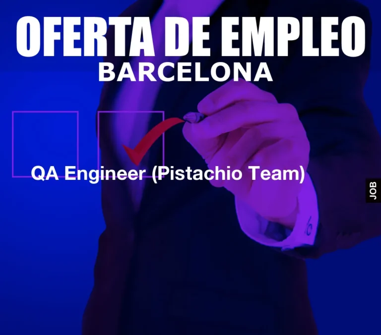 QA Engineer (Pistachio Team)