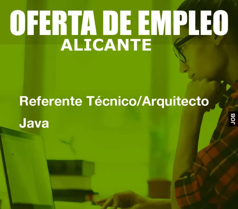 Referente T?cnico/Arquitecto Java