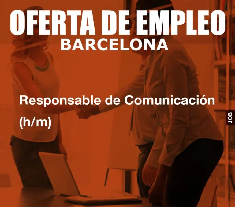 Responsable de Comunicaci?n (h/m)