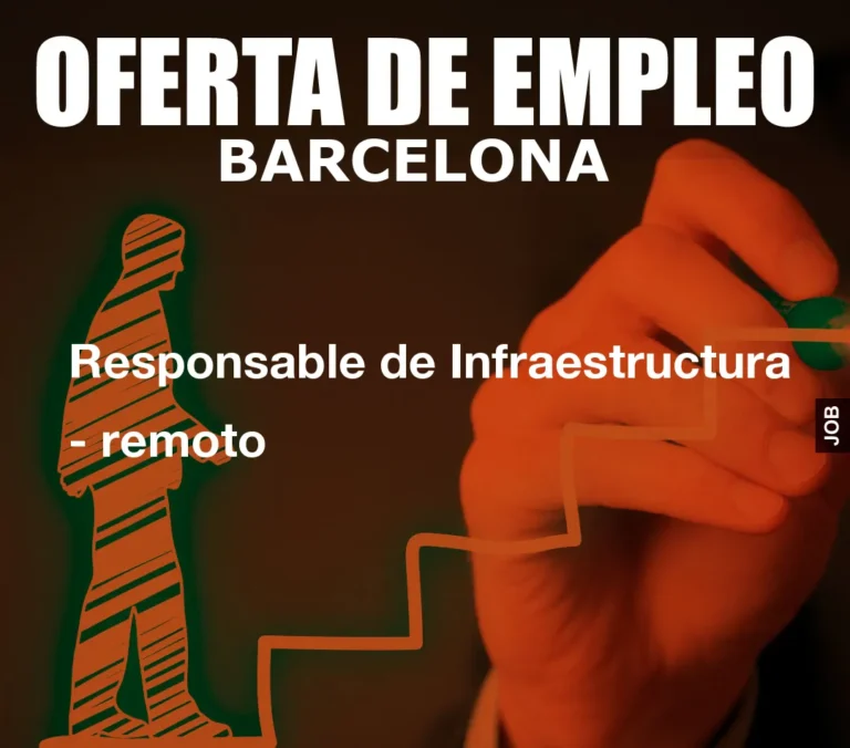 Responsable de Infraestructura – remoto