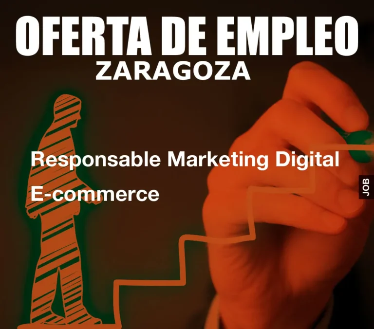 Responsable Marketing Digital E-commerce