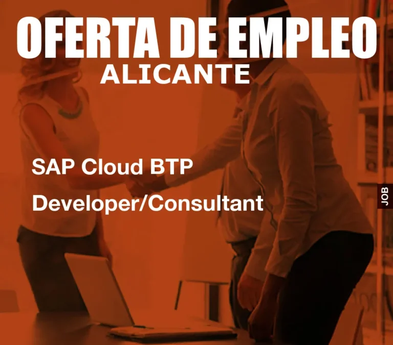 SAP Cloud BTP Developer/Consultant