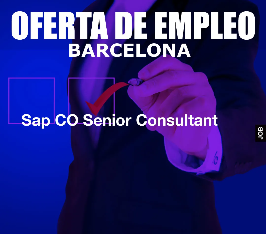 Sap CO Senior Consultant