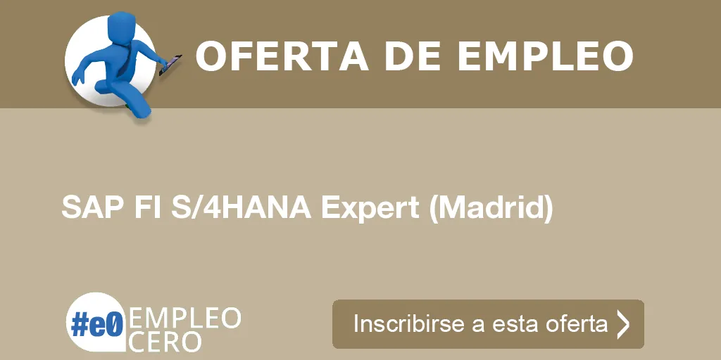 SAP FI S/4HANA Expert (Madrid)