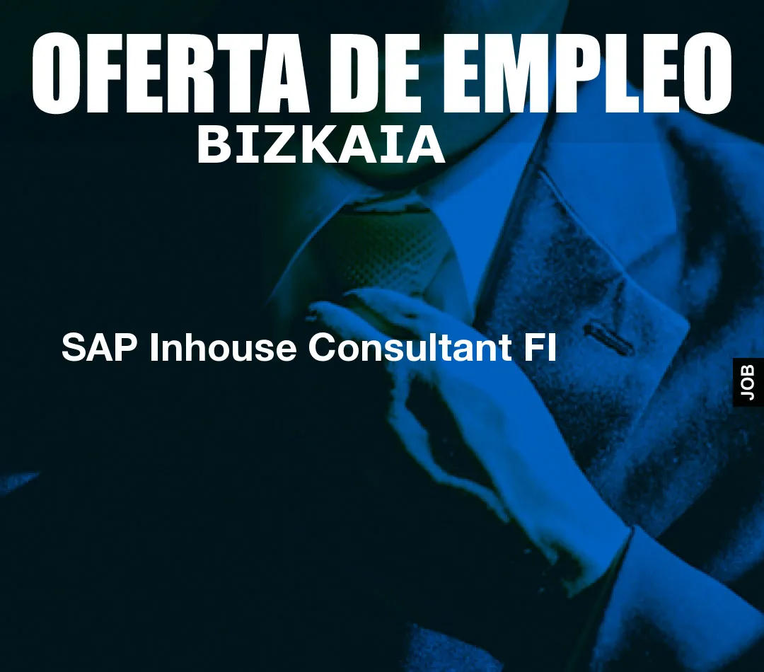 SAP Inhouse Consultant FI