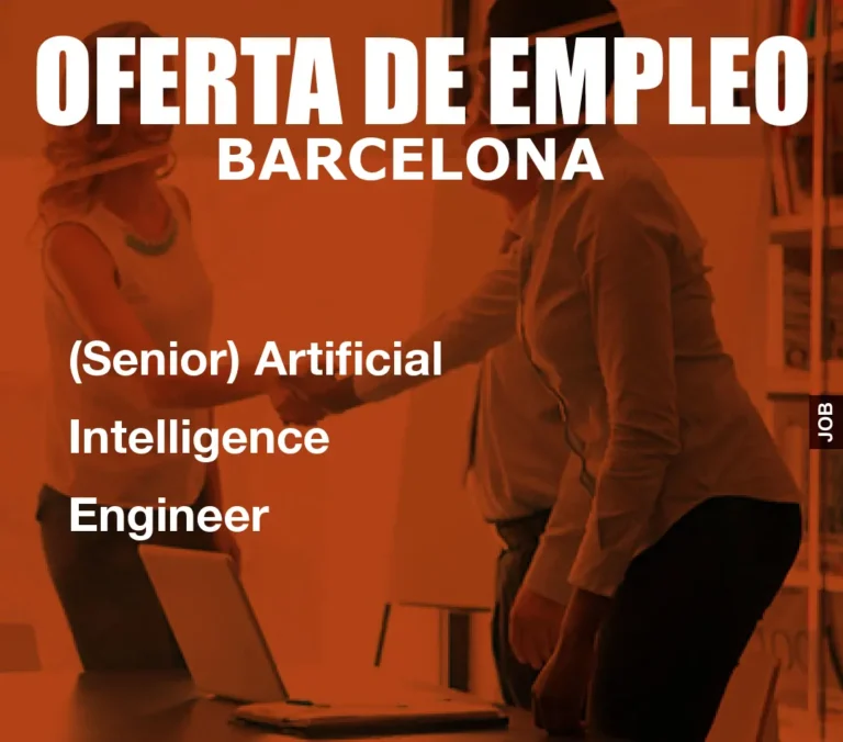 (Senior) Artificial Intelligence Engineer