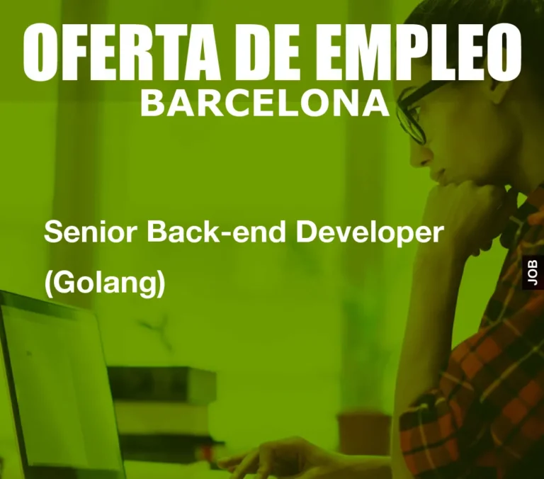 Senior Back-end Developer (Golang)