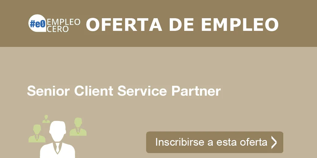 Senior Client Service Partner