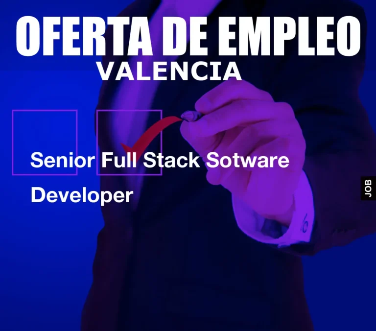 Senior Full Stack Sotware Developer