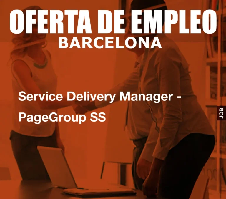 Service Delivery Manager – PageGroup SS