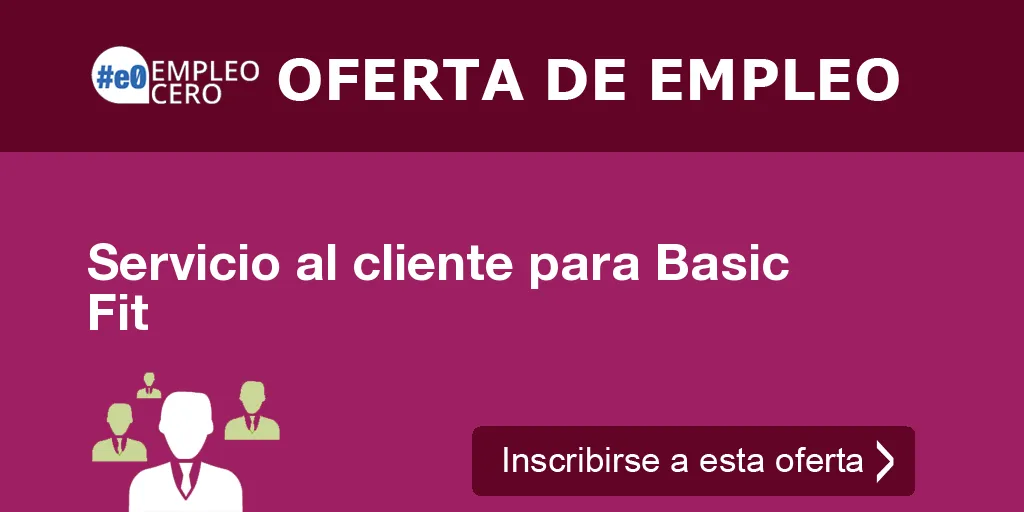 Servicio al cliente para Basic Fit