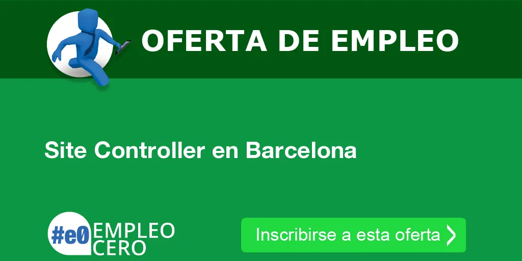 Site Controller en Barcelona