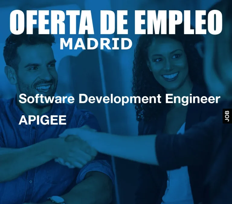 Software Development Engineer APIGEE