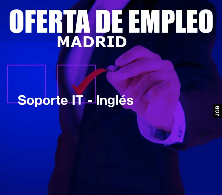 Soporte IT – Inglés