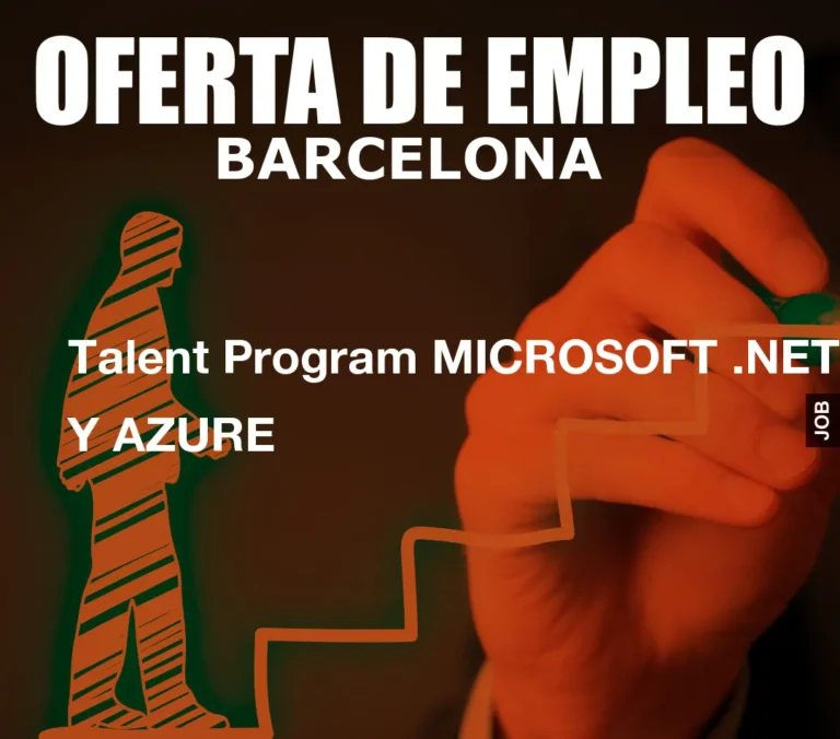 Talent Program MICROSOFT .NET Y AZURE