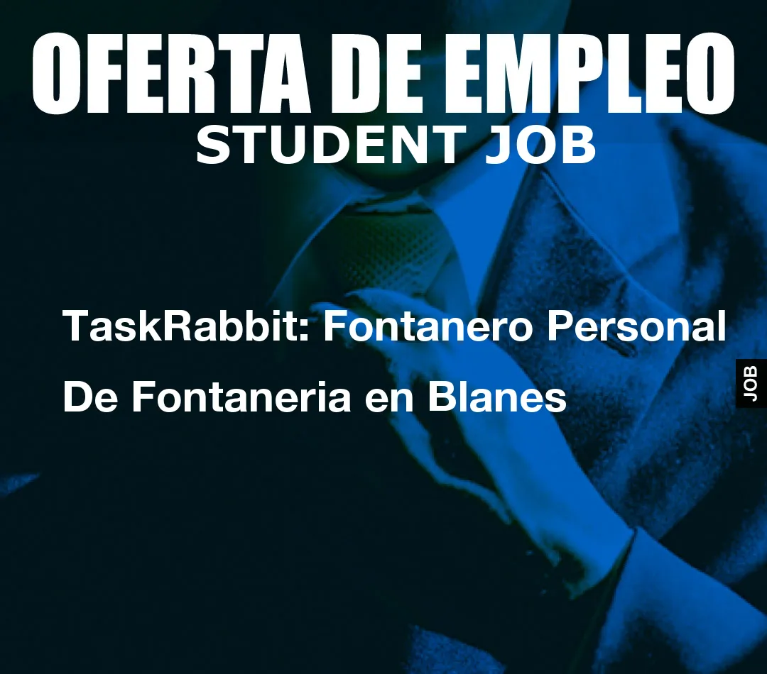 TaskRabbit: Fontanero Personal De Fontaneria en Blanes