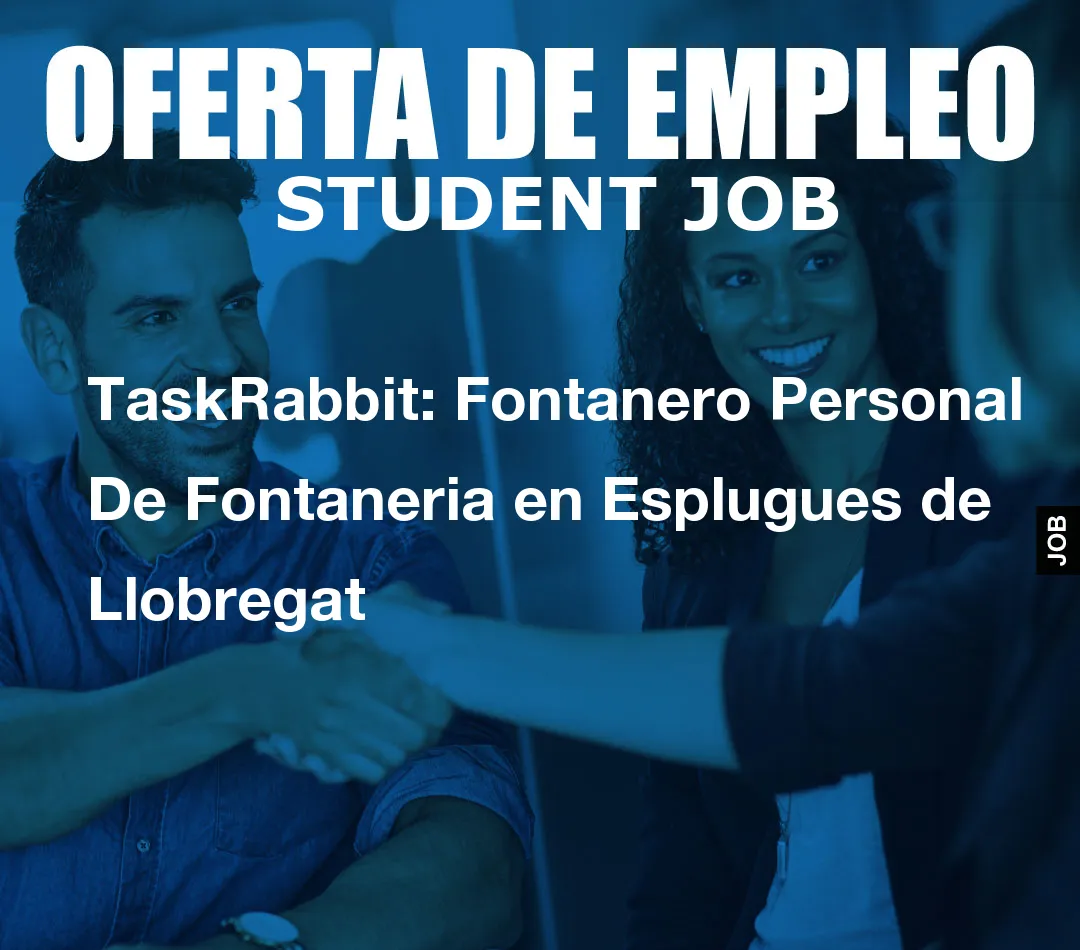 TaskRabbit: Fontanero Personal De Fontaneria en Esplugues de Llobregat