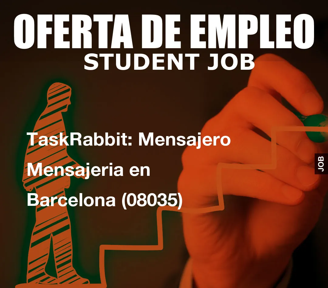 TaskRabbit: Mensajero Mensajeria en Barcelona (08035)