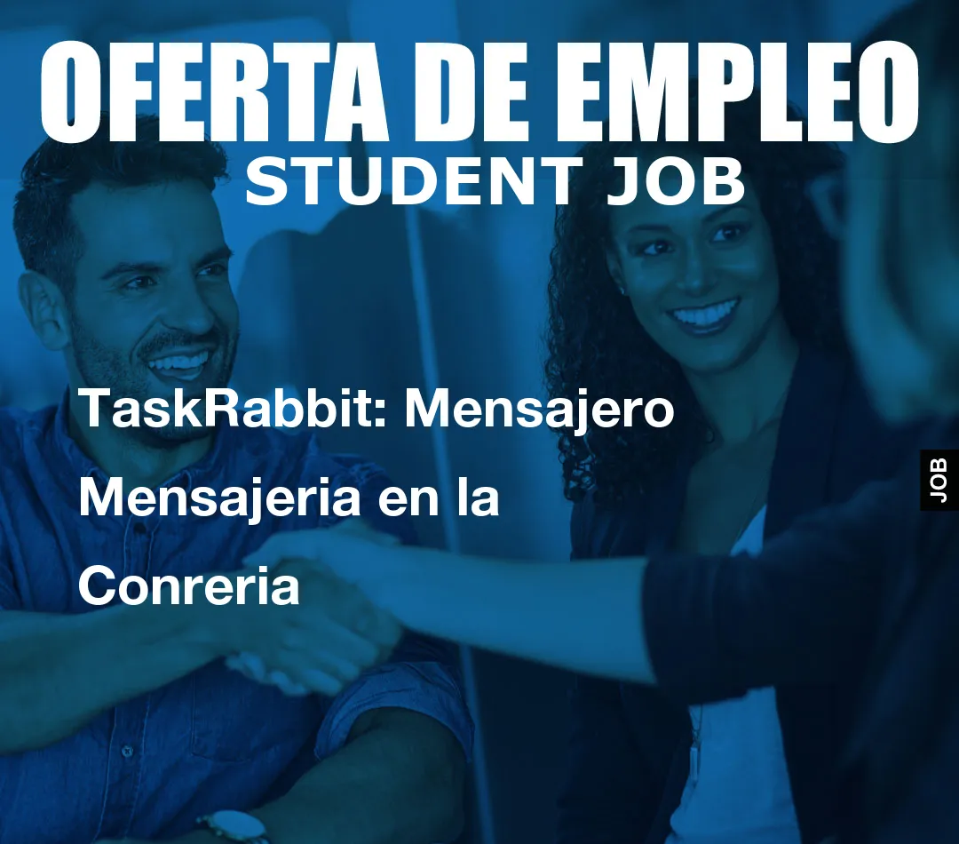 TaskRabbit: Mensajero Mensajeria en la Conreria