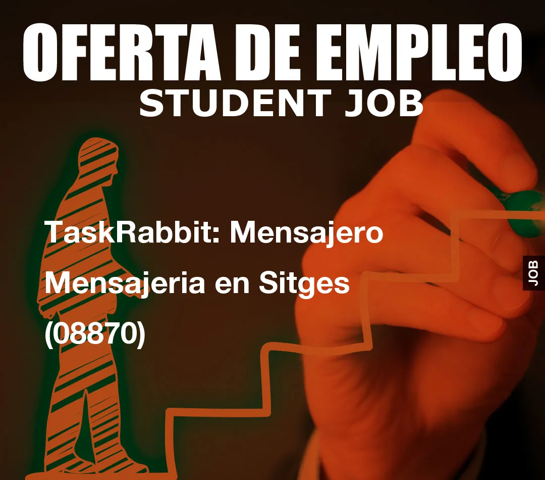 TaskRabbit: Mensajero Mensajeria en Sitges (08870)