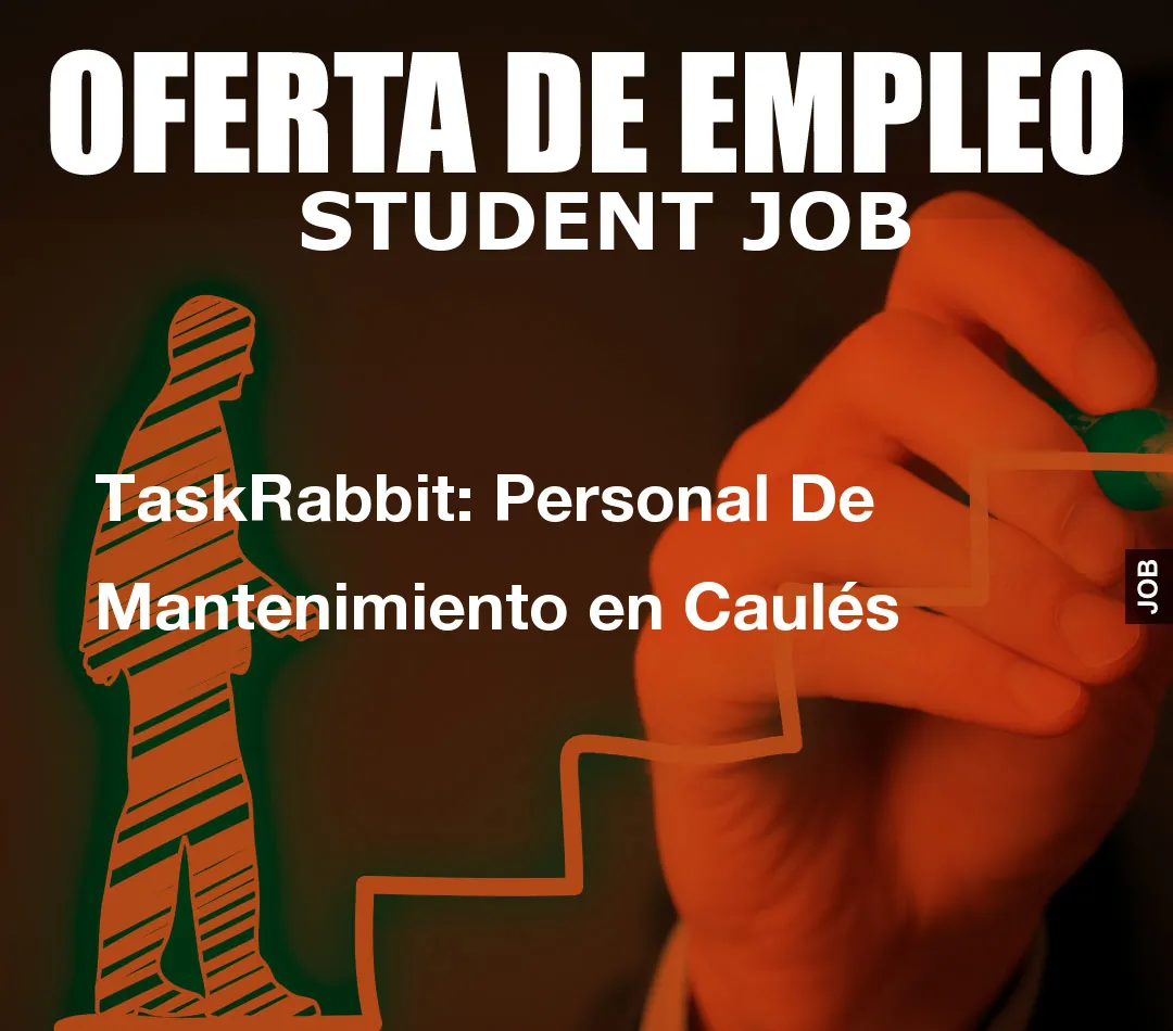 TaskRabbit: Personal De Mantenimiento en Caul