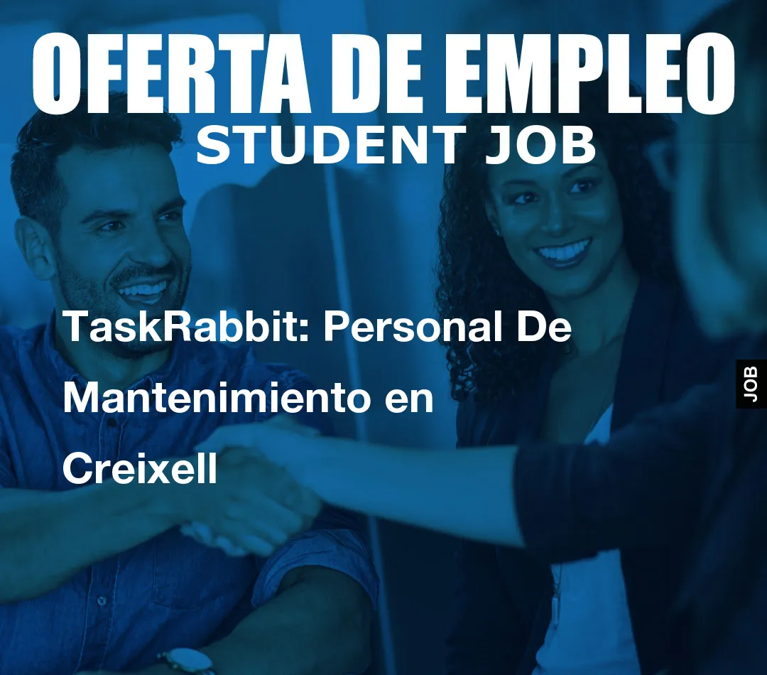 TaskRabbit: Personal De Mantenimiento en Creixell