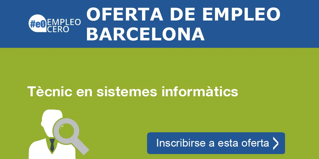 Tècnic en sistemes informàtics