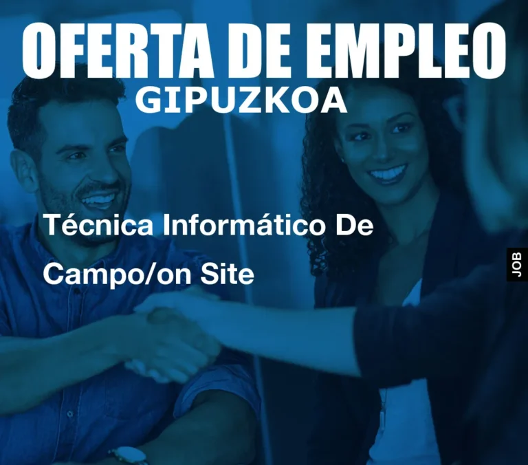 Técnica Informático De Campo/on Site