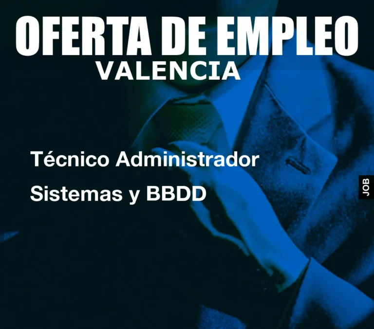 Técnico Administrador Sistemas y BBDD