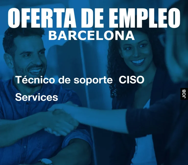 Técnico de soporte  CISO Services