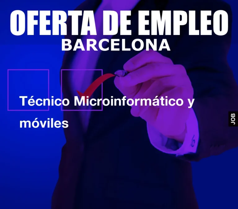 Técnico Microinformático y móviles